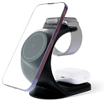 Беспроводное зарядное устройство VLP Powerstand 3in1 для Apple, черное
