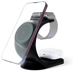 Беспроводное зарядное устройство VLP Powerstand 3in1 для Apple, черное