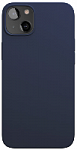 Чехол защитный VLP Silicone case with MagSafe для iPhone 13 mini, Soft Touch, темно-синий