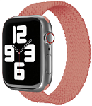 Ремешок нейлоновый плетёный VLP для Apple Watch 40/41mm, коралловый