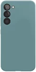 Чехол защитный VLP Silicone Case для Samsung Galaxy S23+, темно-зеленый