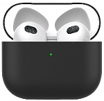 Чехол силиконовый Deppa для AirPods 3 черный