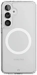 Чехол защитный VLP Crystal Case с MagSafe для Samsung S24 FE, прозрачный