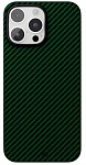 Чехол защитный VLP Kevlar Case с MagSafe для iPhone 16 Pro, зеленый