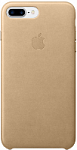 Чехол Apple Leather Case для iPhone 8/7 Plus, миндальный
