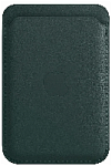 Картхолдер Apple iPhone Leather Wallet MagSafe (темно-зеленый)