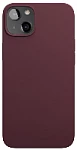 Чехол защитный VLP Silicone caseдля iPhone 13 Soft Touch, марсала