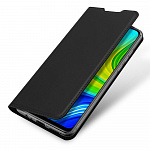 Чехол-книжка для Xiaomi Redmi Note 9 (черный)