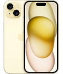 Смартфон Apple iPhone 15 128GB (желтый)