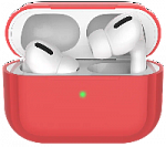 Чехол силиконовый Deppa для AirPods Pro темно-красный