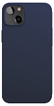 Чехол защитный VLP Silicone case для iPhone 13 Soft Touch, темно-синий