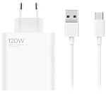Сетевое зарядное устройство Xiaomi 120W Charging Combo (Type-A), белый