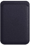 Картхолдер Apple iPhone Leather Wallet MagSafe  (темно-фиолетовый)
