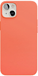 Чехол защитный VLP Silicone case with MagSafe для iPhone 13 mini, Soft Touch, коралловый