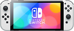 Игровая приставка Nintendo Switch OLED 64 ГБ, белый