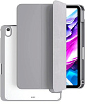 Чехол-книжка VLP Split Folio для iPad 2022/2025, серый