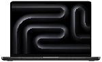 Ноутбук Apple MacBook Pro 14" 2023 (M3 Pro 11C CPU, 14C GPU, RAM 18GB, 512GB SSD) чёрный космос MRX33