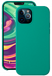 Чехол Liquid Silicone для Apple iPhone 12/12 Pro (зелёный)