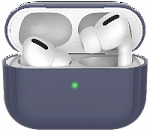 Чехол силиконовый Deppa для AirPods Pro синий