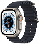 Apple Watch Ultra GPS + Cellular, 49 мм, корпус из титана, ремешок Ocean цвета «тёмная ночь»