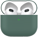 Чехол силиконовый Deppa для AirPods 3 зеленый