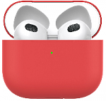 Чехол силиконовый Deppa для AirPods 3 красный