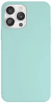 Чехол защитный VLP Silicone case with MagSafe для iPhone 14 Pro Max Soft Touch, бирюзовый