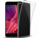 Чехол силиконовый для Xiaomi Mi6 прозрачный