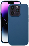 Чехол Liquid Silicone Pro для Apple iPhone 14 Pro Max (синий)